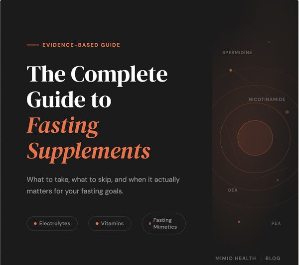The Complete Guide to Fasting Supplements